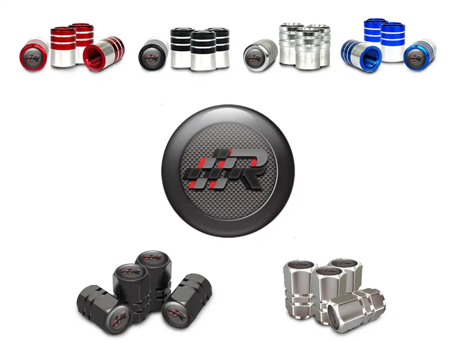 Rims Valve Caps Bikes Universal Design